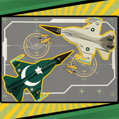 Build Your Own JF-17 Thunder Jet — Limited Edition DIY Leather Craft Kit