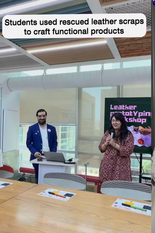 Leather Toys Prototyping and Material Literacy at Habib University