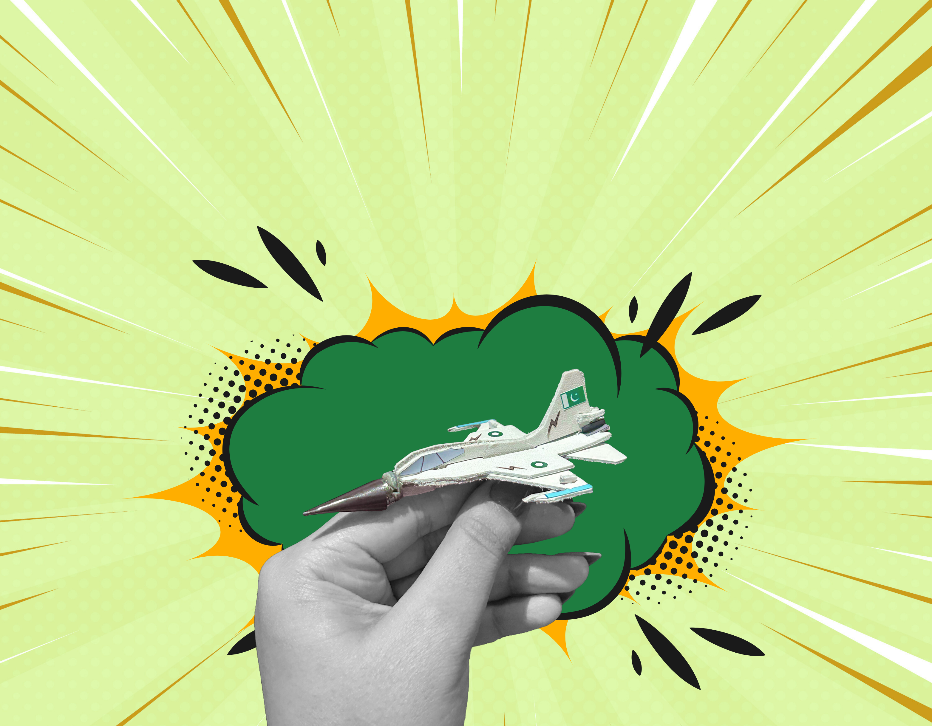Build Your Own JF-17 Thunder Jet — Limited Edition DIY Leather Craft Kit